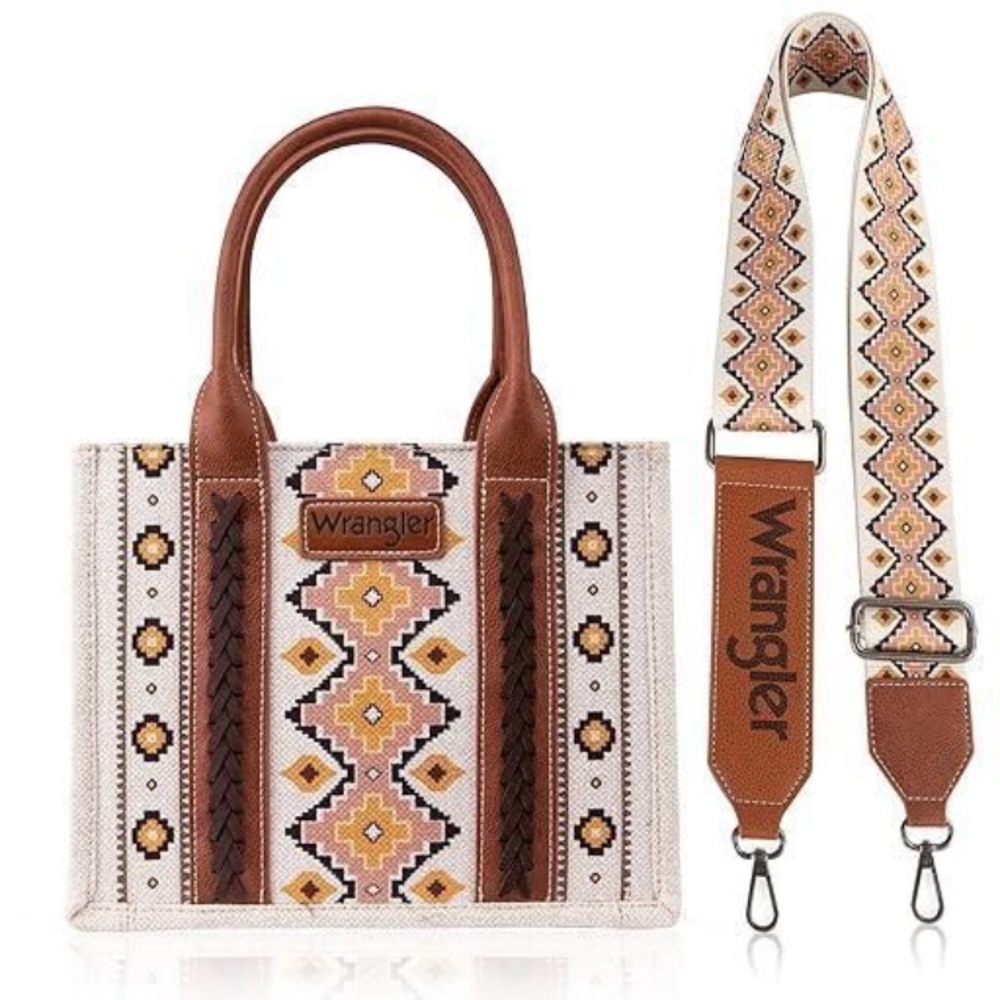 Wrangler Aztec tote shoulder‎ bag mini, NWT in Manufacturer bag
